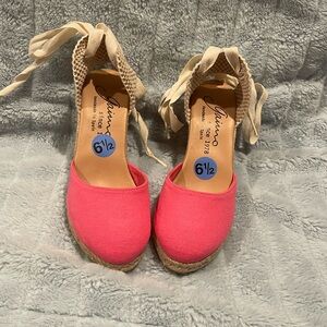 Pink Giamo Espadrilles